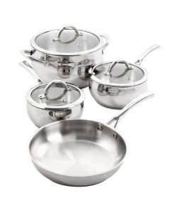 Oster Derrick 7 Piece Stainless Steel Cookware Set